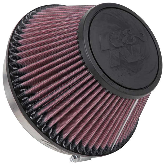 K&N RU-4600 Universal Round Tapered Performance Washable Air Filter for Intake