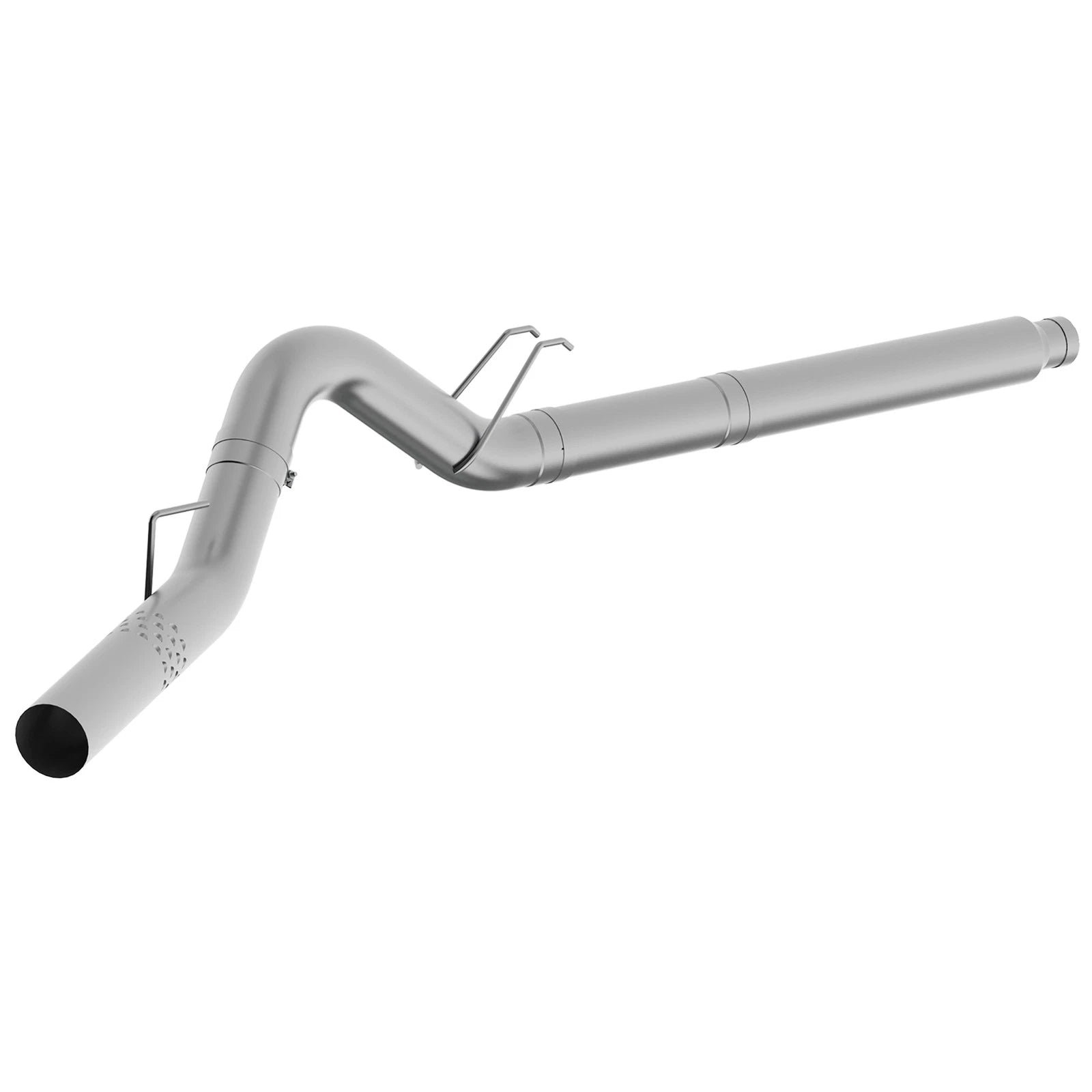 MBRP 5in Filter Back Single Side Exit No Muffler | Ford F-250/350/450 6.4L (08-10) (S62460PLM)
