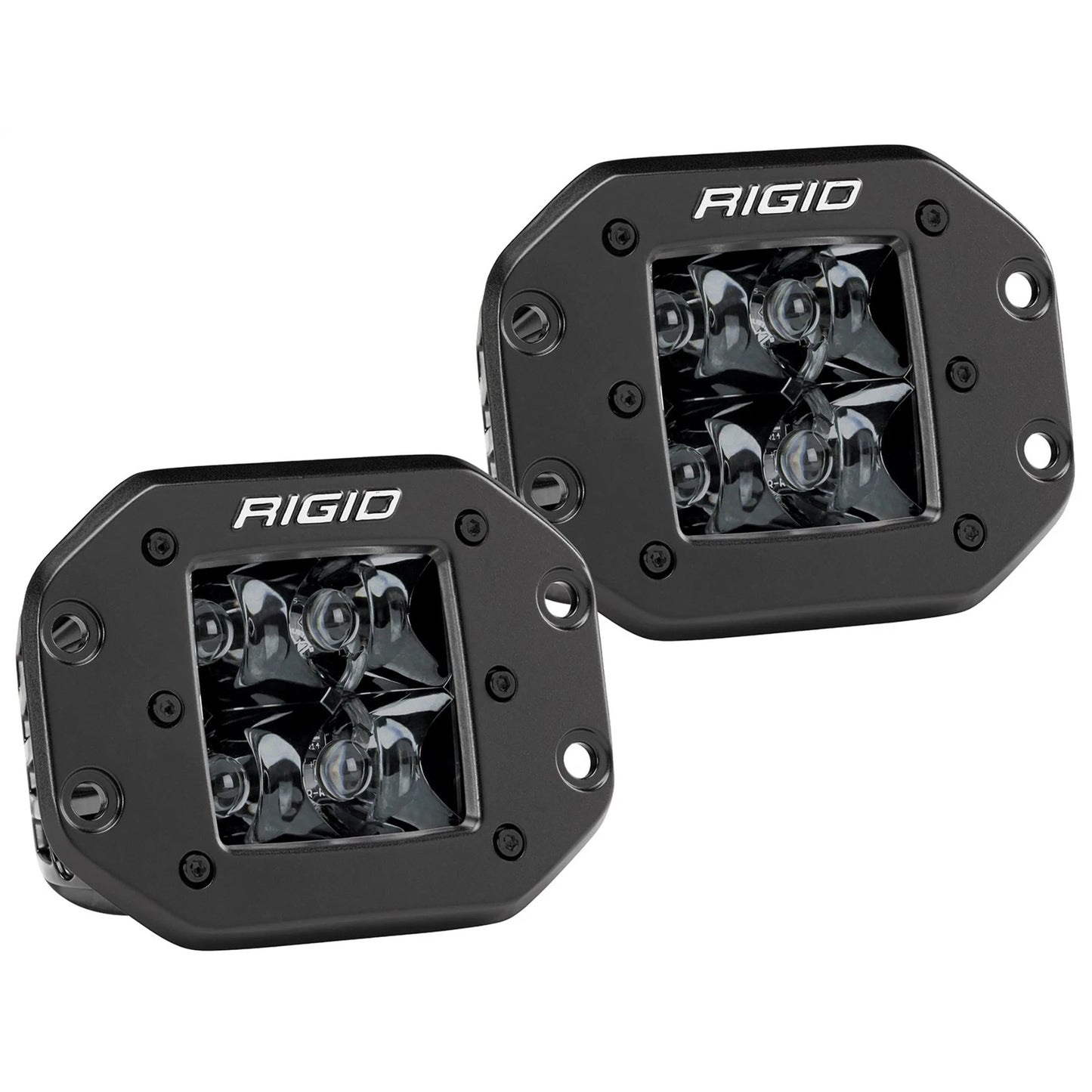 Rigid Industries Rigid D-Series Pro Midnight Light - Spot / Flush / Each (RIG212213BLK)