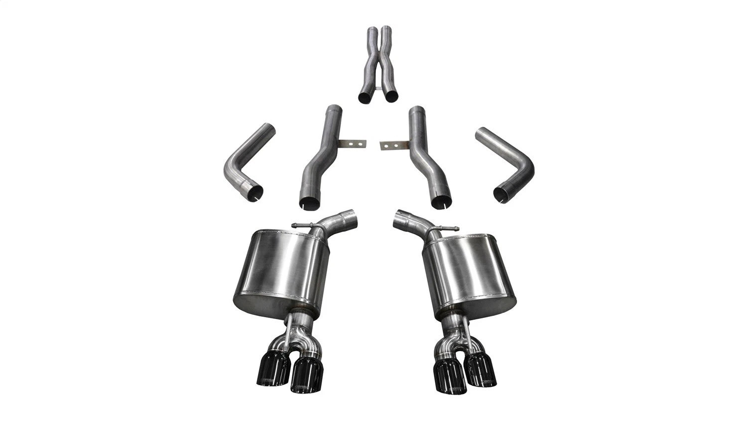 Corsa 2.75" Xtreme Cat-Back Exhaust | 2017-2018 Dodge Challenger R/T 5.7L