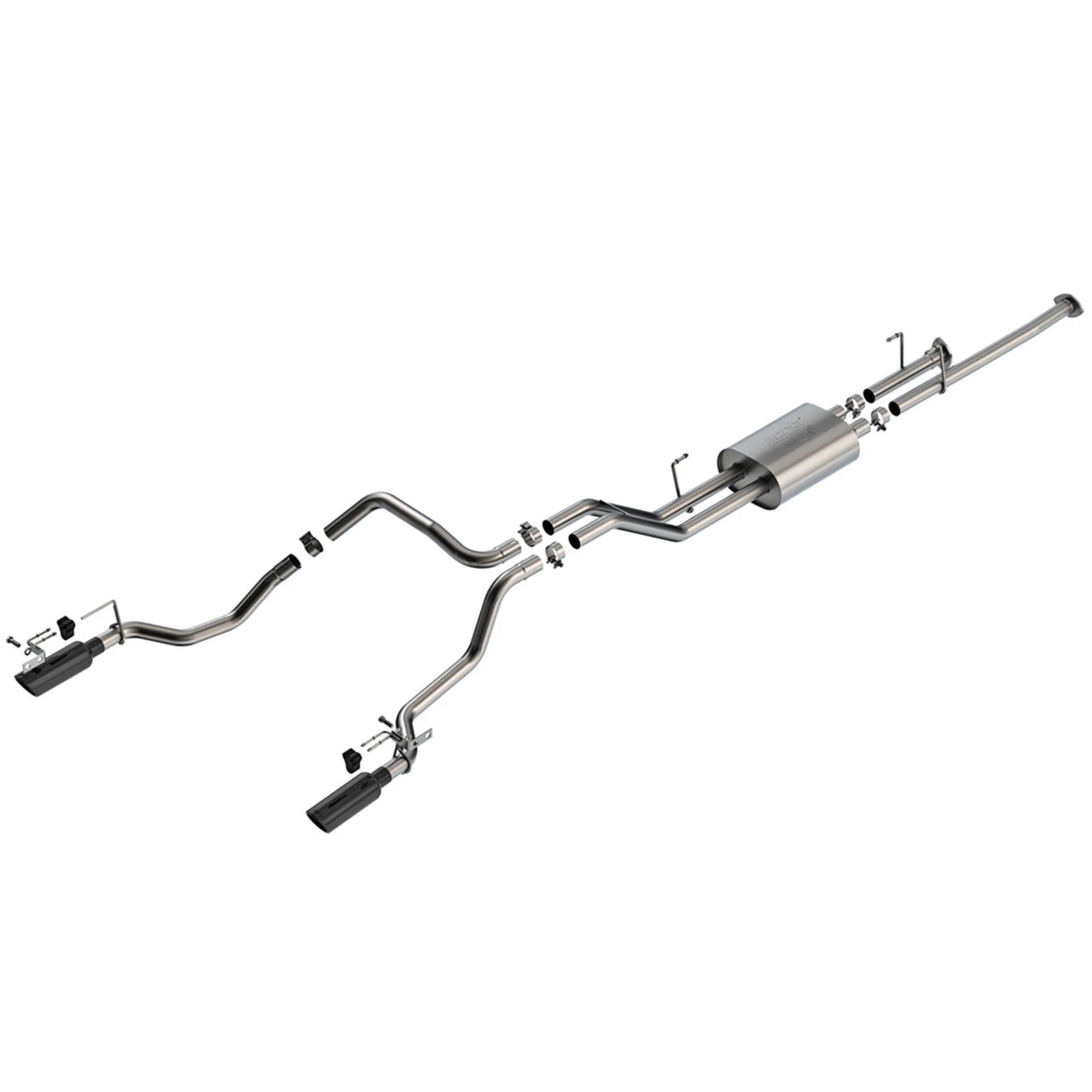 Borla 141028BC ATAK Stainless Cat Back Exhaust System for 14-21 Tundra 4.6L 5.7L