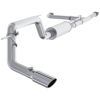 MBRP 3in AL Cat-Back Exhaust w/ 4in Tip Single Side Exit | Nissan Titan 5.6L (16+) (S5408AL)