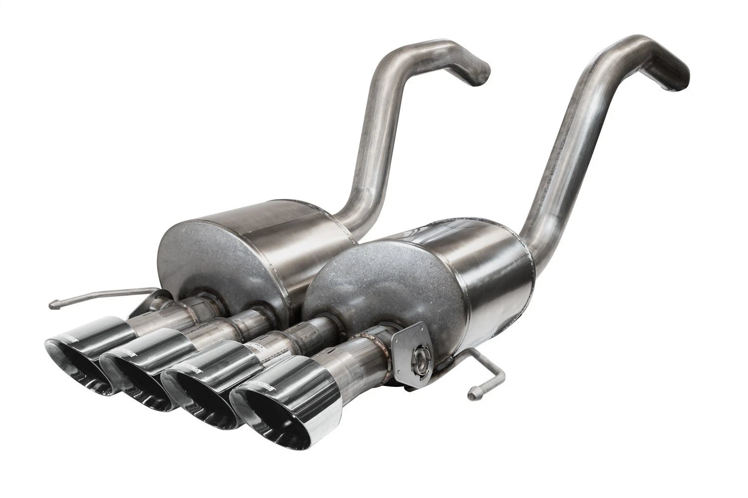 CORSA Valved 2.75 in Axle-Back 4.5 in Quad Tips | C7 Z06/ZR1/GS 15-19 (14777BLK)