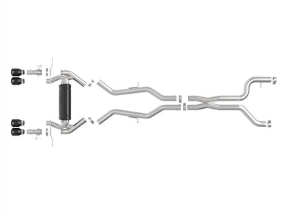 aFe MACH Force-Xp 3-2-1/2 IN SS Cat-Back Exhaust | BMW M2 G87 (23-25) (49-36353-B)