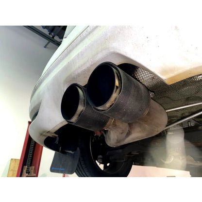 MBRP 3in T304 D&S Cat-Back Exhaust w/ CF Tips | Ford Focus ST 13-18 (S42013CF)