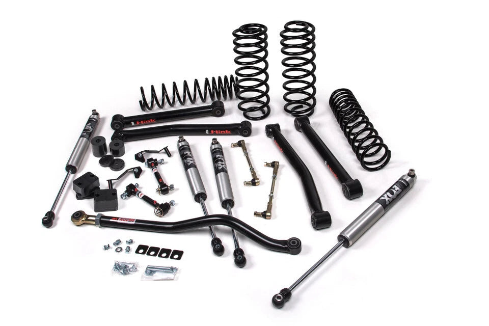 JKS 18-21 Jeep JL J-Konnect 3in 2Dr w/Fox 2.5 Performance Elite Series Shocks HD Rate Coils