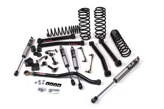 JKS 18-21 Jeep JL J-Konnect 3in 2Dr w/Fox 2.5 Performance Elite Series Shocks HD Rate Coils