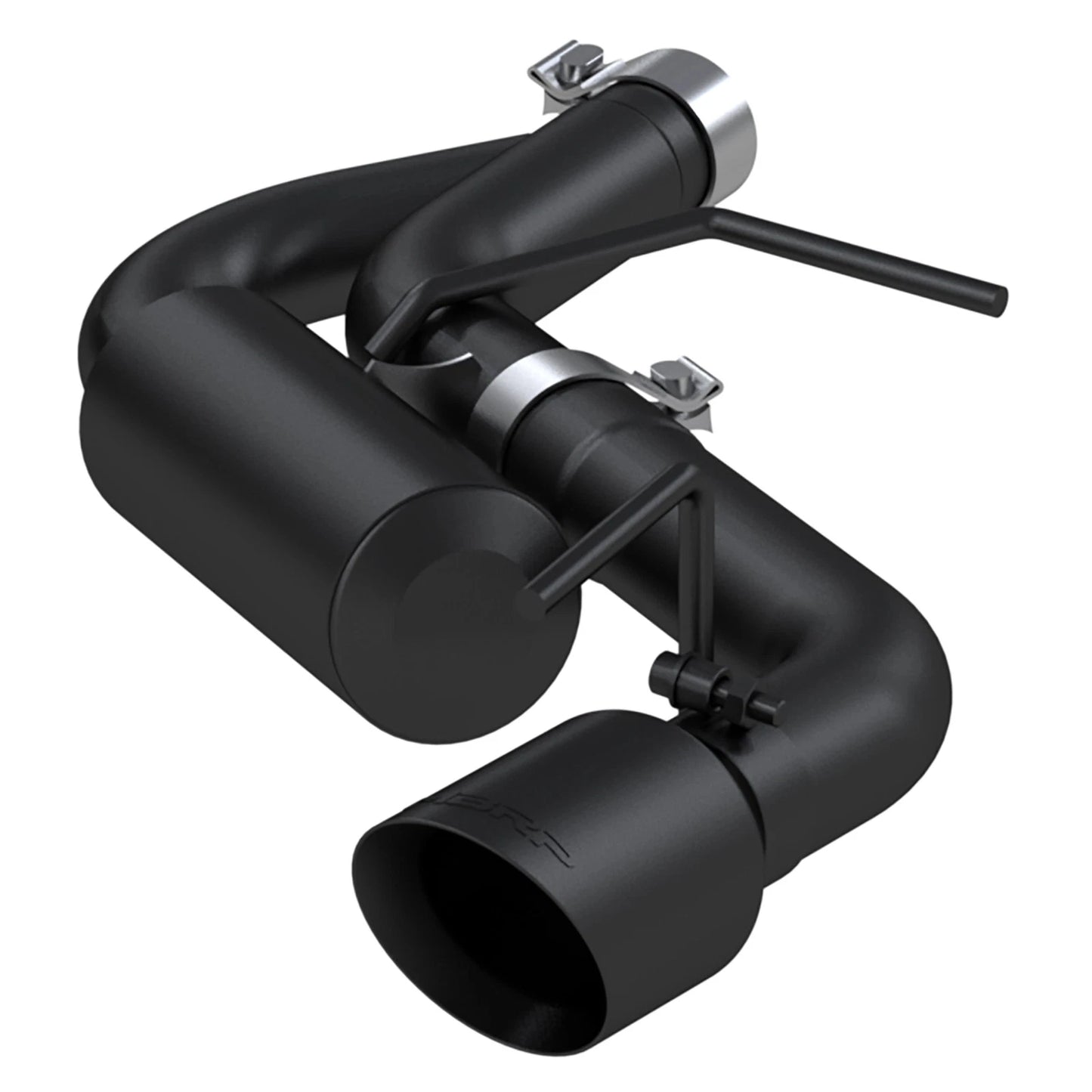 MBRP 3in Dual Rear Exit Axle Back w/ 4.5in OD Tips - BLK | Chevrolet Camaro SS (16-19) (S7034BLK)