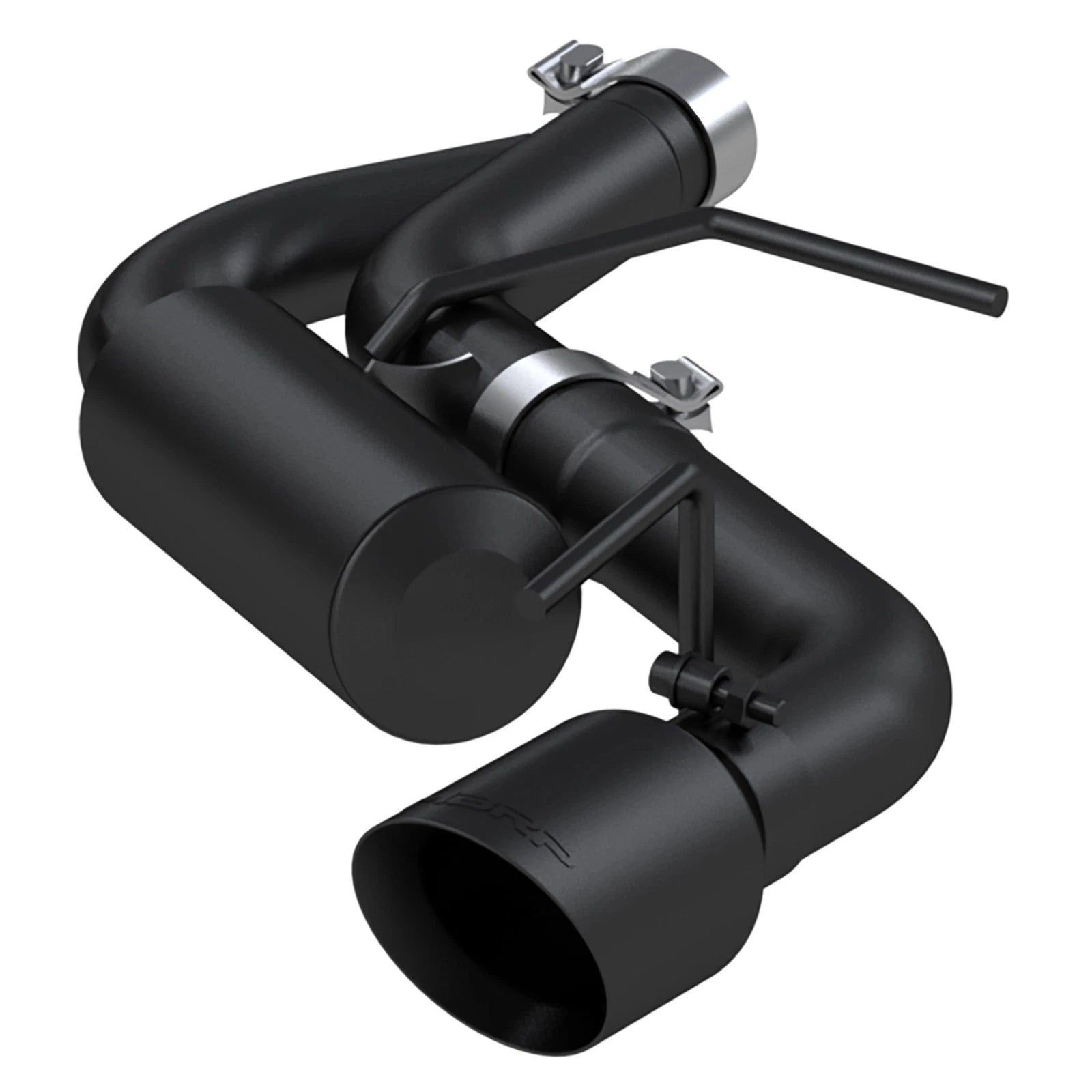 MBRP 3in Dual Rear Exit Axle Back w/ 4.5in OD Tips - BLK | Chevrolet Camaro SS (16-19) (S7034BLK)