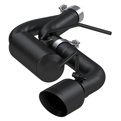 MBRP 3in Dual Rear Exit Axle Back w/ 4.5in OD Tips - BLK | Chevrolet Camaro SS (16-19) (S7034BLK)
