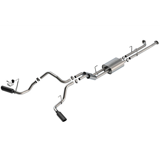 Borla 141021BC S-Type Stainless Cat Back Exhaust System for 07-08 Tundra 5.7L V8