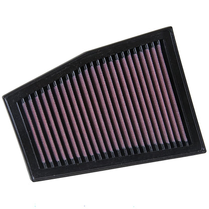 K&N Right-Side Replacement Air Filter | 2010-2015 Audi RS4/RS5 4.2L (33-3032)