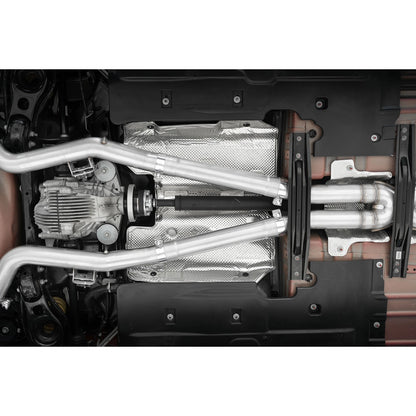 MBRP 3in Race Alum Steel Cat-Back Exhaust Dodge Charger 17-21 (S7118AL)