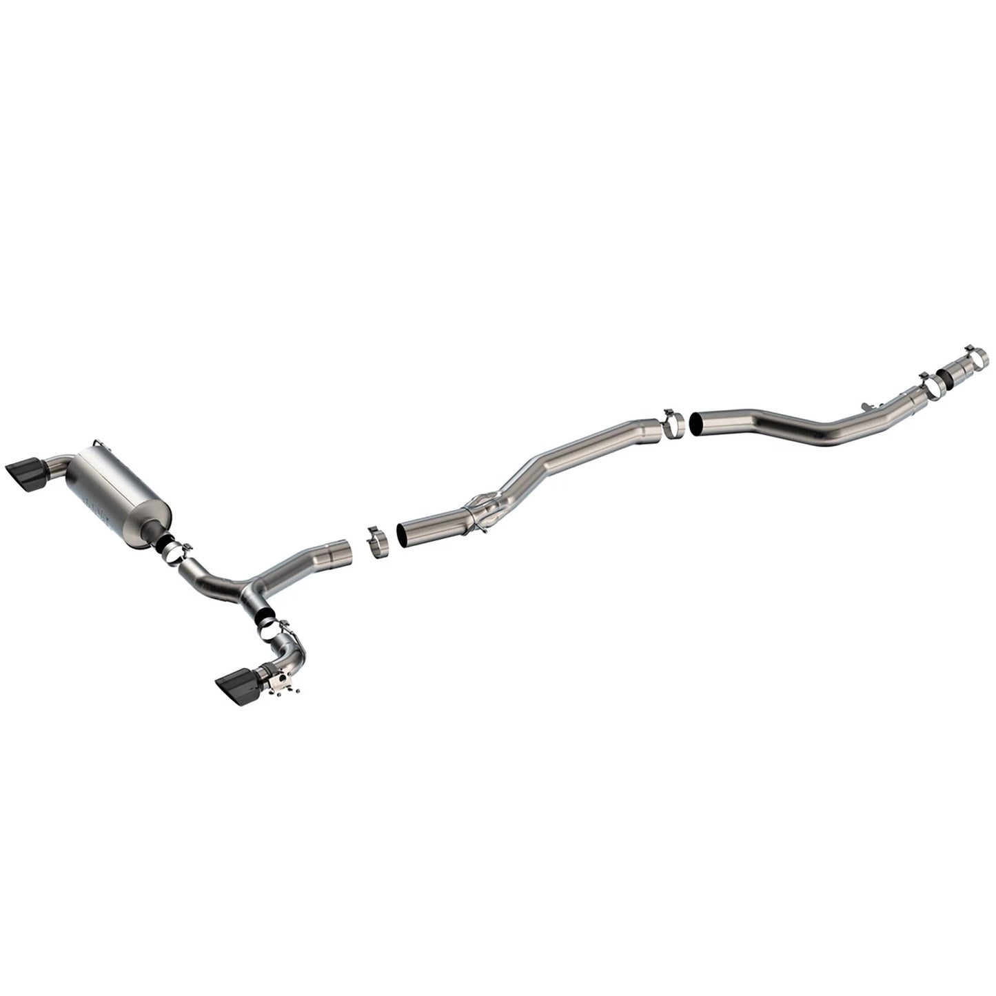 Borla 140826BC ATAK Stainless Cat Back Exhaust System for 2020-25 GR Supra 3.0L