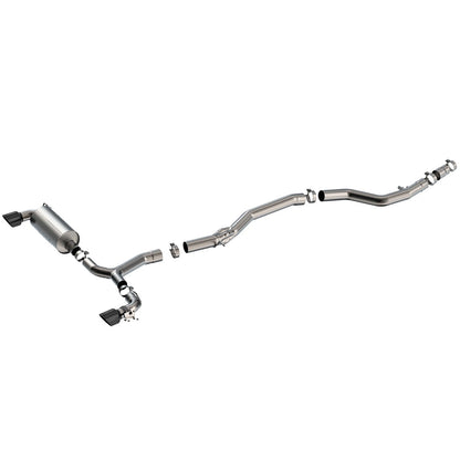 Borla 140826BC ATAK Stainless Cat Back Exhaust System for 2020-25 GR Supra 3.0L