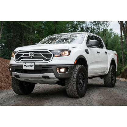 MBRP 3in AL Cat-Back Single Side Exit w/ 4in OD Tip | Ford Ranger Ecoboost 2.3L (19) (S5227AL)