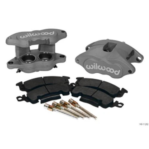 Wilwood D52 Rear Caliper Kit - Black Powder 1.25 / 1.25in Piston 1.28in Rotor