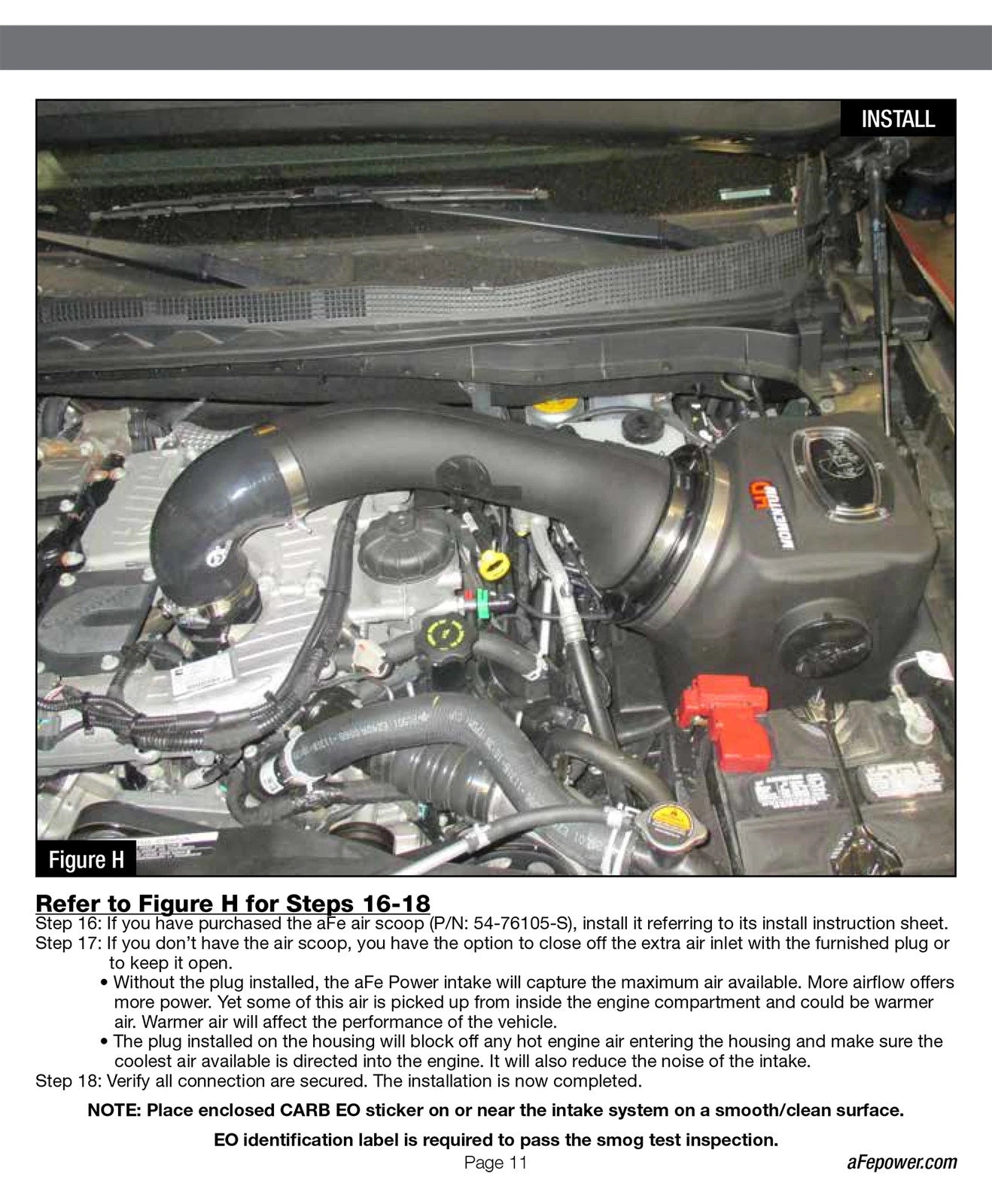 aFe Momentum HD Pro 10R Intake System | Nissan Titan XD V8-5.0L (16) (50-76105)