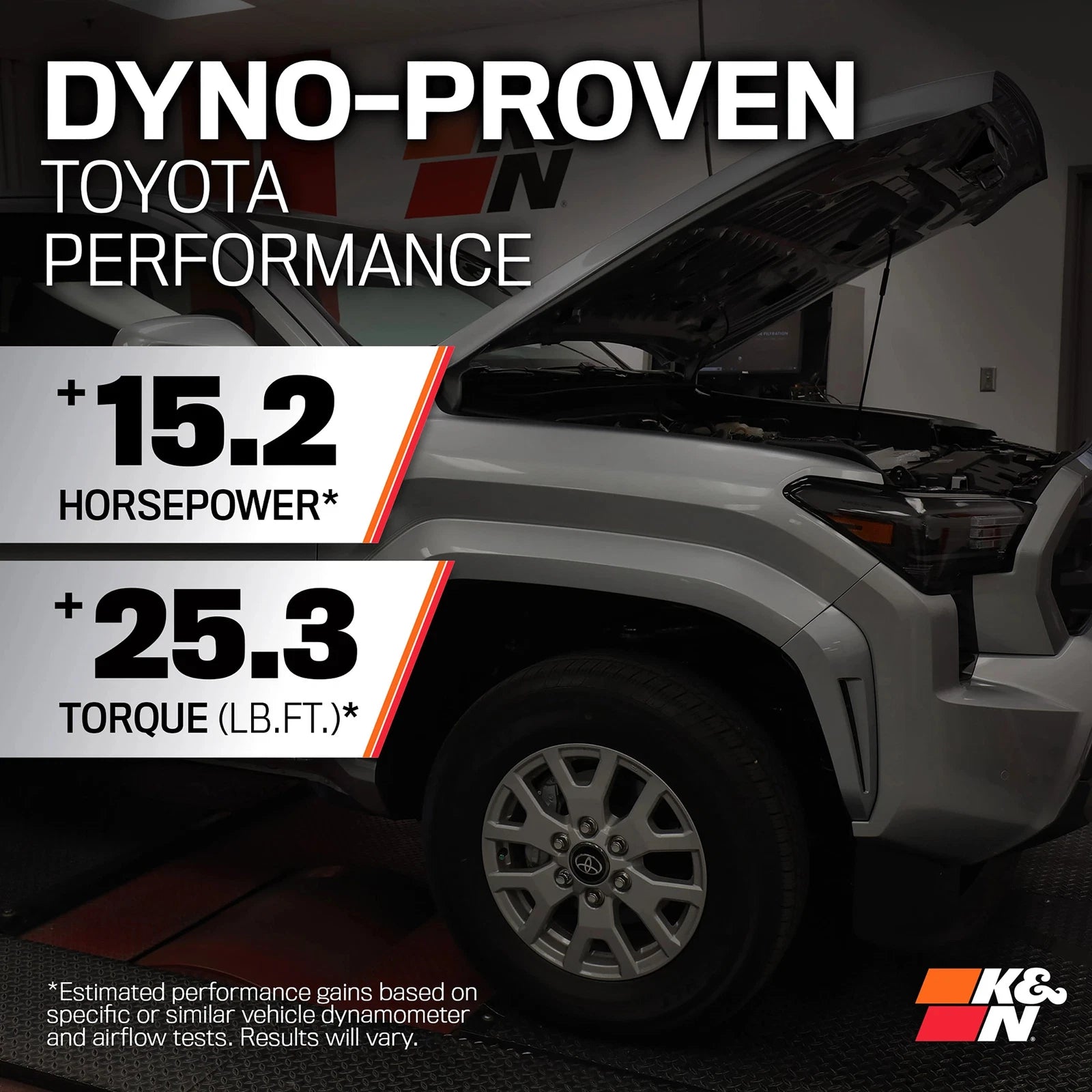 K&N 77 Series Air Intake | Toyota Tacoma (24) (77-9043KP)