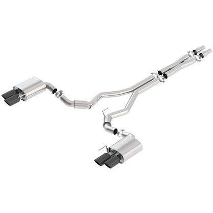 Borla Cat-Back Exhaust System - S-Type | 2018-2020 Ford Mustang Coupe 5.0L (140745)