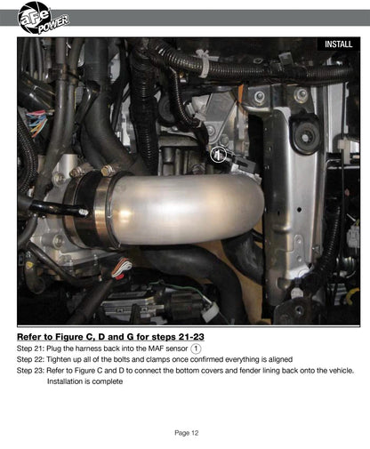 aFe Takeda Stage-2 Cold Air Intake System w/ Pro DRY S Filter | Mazda 3 (10-11) L4-2.5L (TA-4107B)