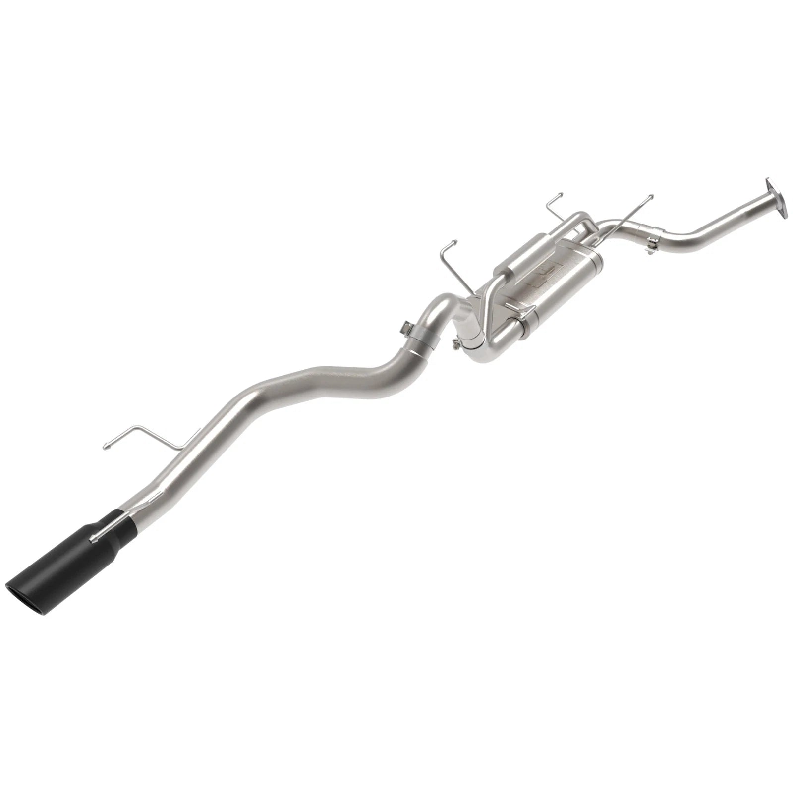 aFe Vulcan 2.5in-3in SS Cat-Back Exhaust w/ Black Tip | Toyota Land Cruiser (24-25) (49-36076-B)