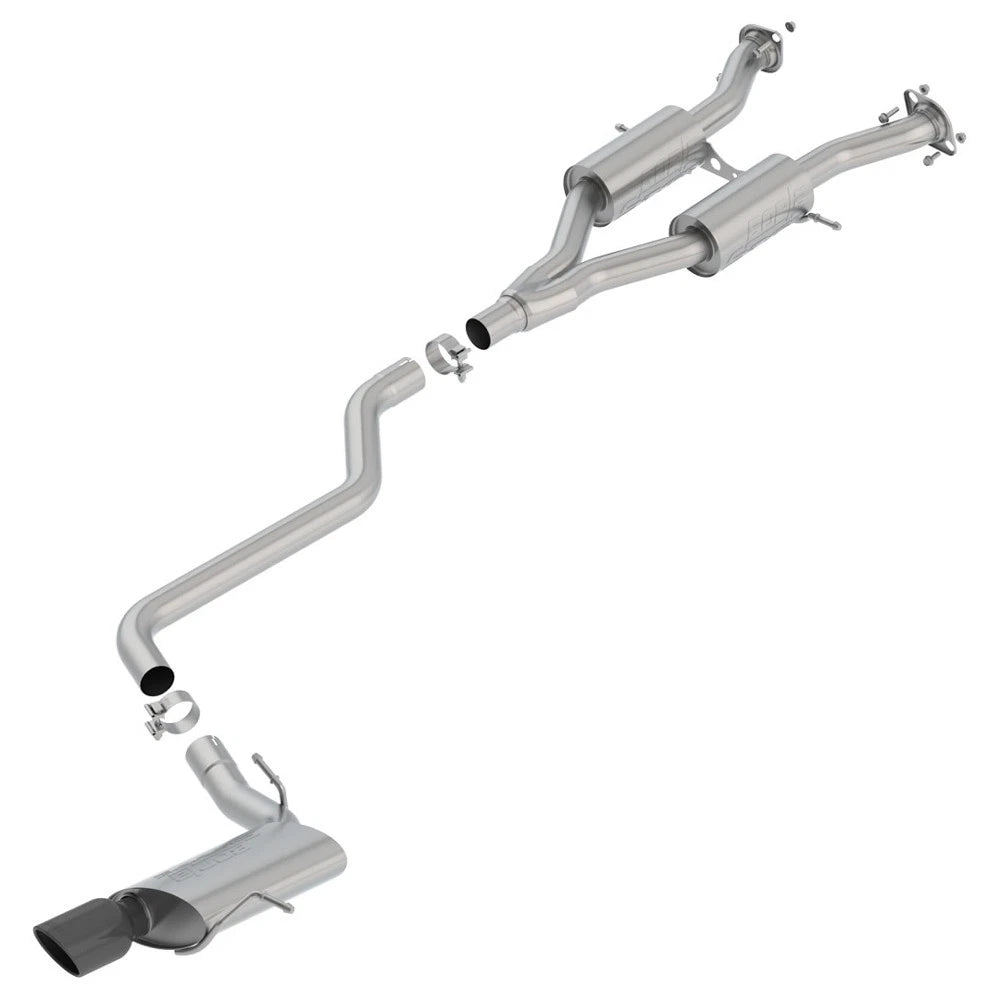 Borla Cat-Back Exhaust System - S-Type | 2014-2020 Jeep Grand Cherokee 3.6L (140748)