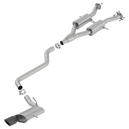 Borla Cat-Back Exhaust System - S-Type | 2014-2020 Jeep Grand Cherokee 3.6L (140748)