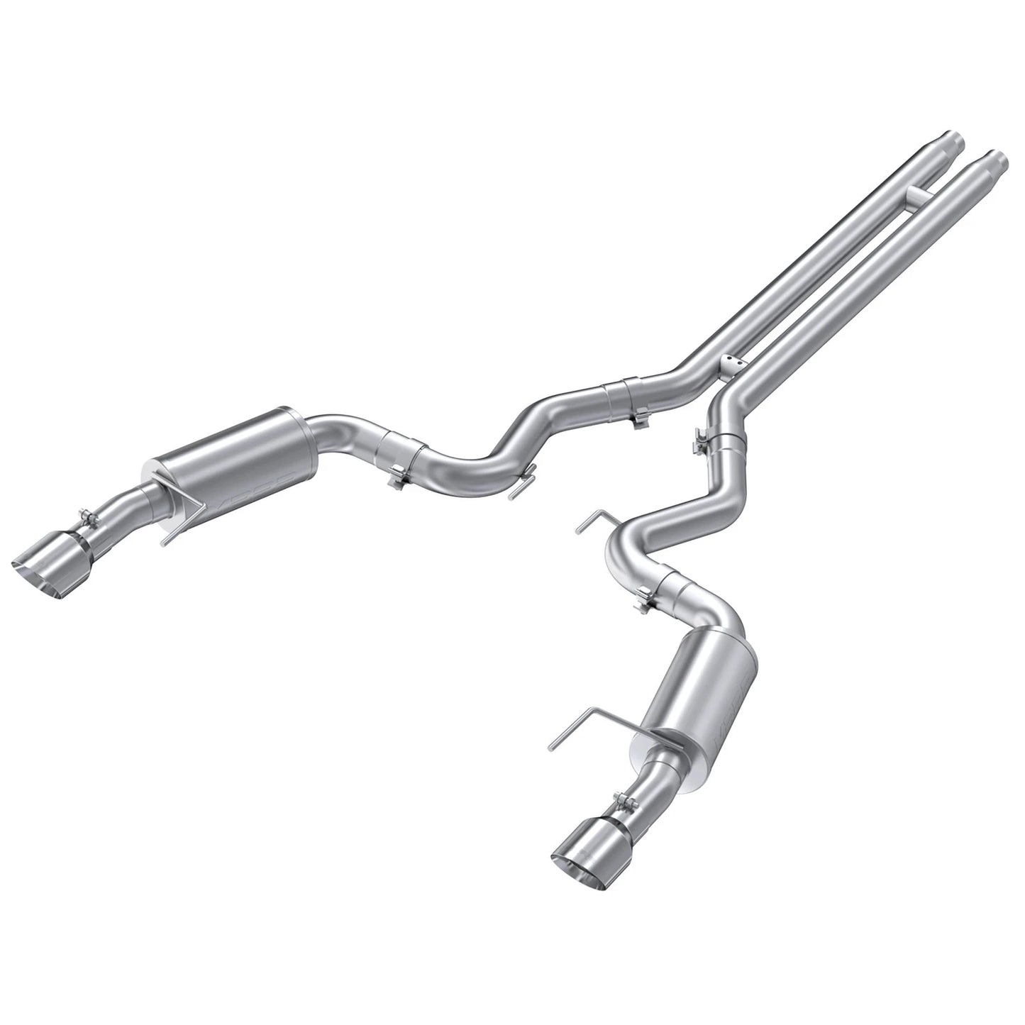 MBRP 3-Inch Street D&S Cat-Back Exhaust | Ford Mustang GT (15-17) (S7239409)