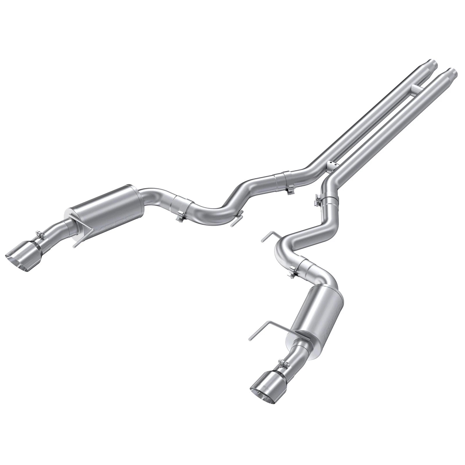 MBRP 3-Inch Street D&S Cat-Back Exhaust | Ford Mustang GT (15-17) (S7239409)