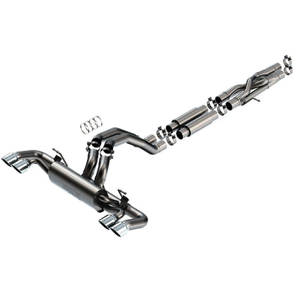 Borla ATAK Coated Black Cat-Back Exhaust | Jeep Wrangler Rubicon 392 (21-22) (140893CB)