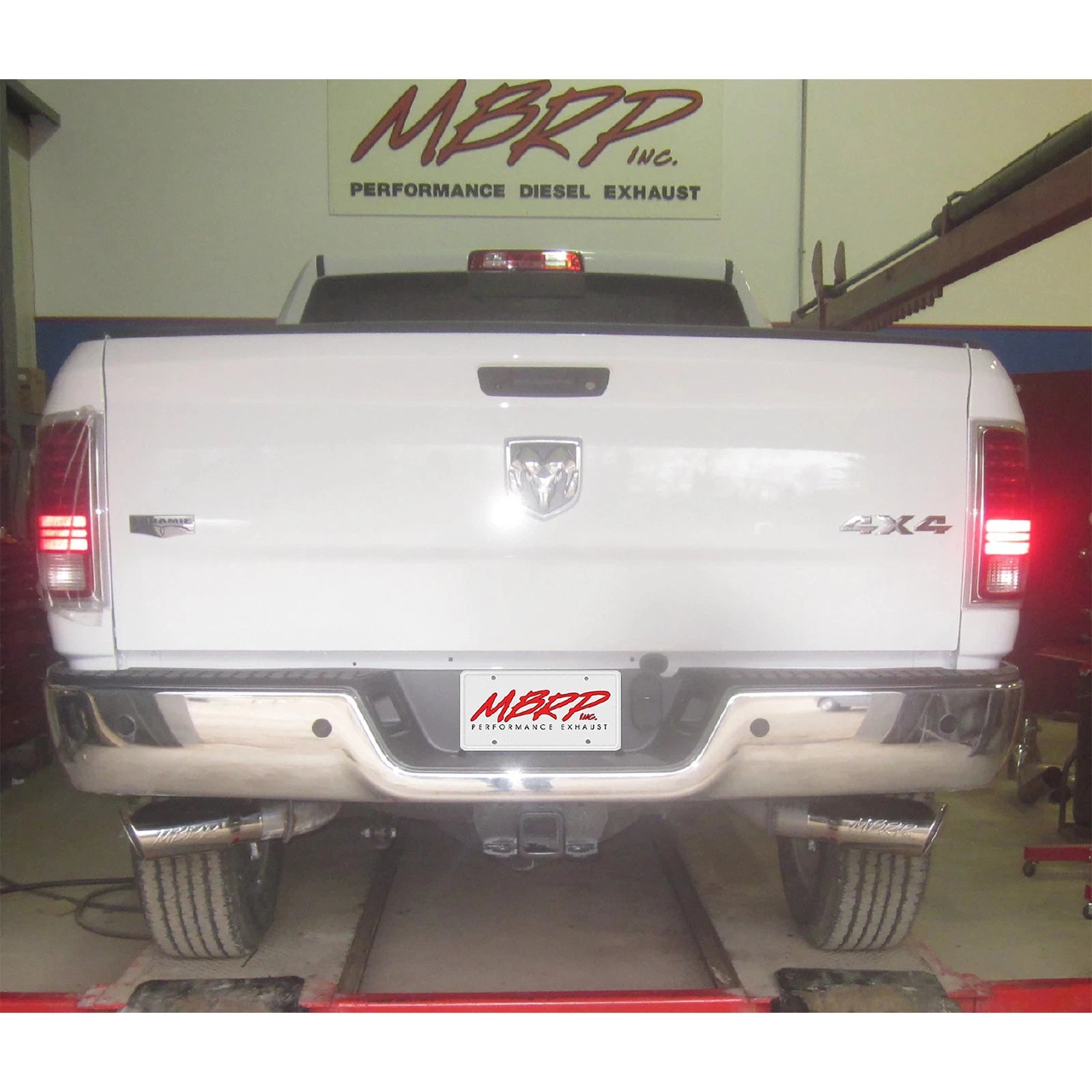 MBRP 4in Dual Filter Back Exhaust | Dodge 2500/3500 Cummins (S6168AL)
