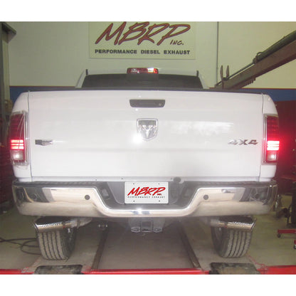 MBRP 4in Dual Filter Back Exhaust | Dodge 2500/3500 Cummins (S6168AL)