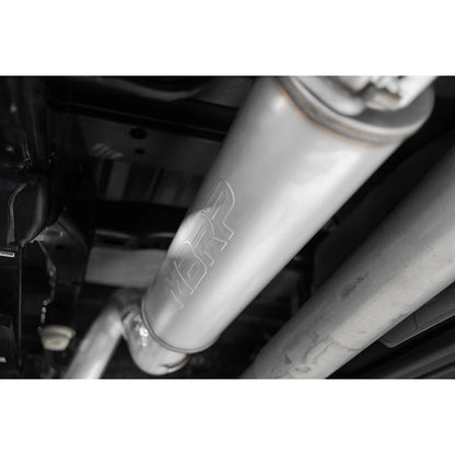 MBRP 4in Black-Coated AL Steel Cat-Back Exhaust Race Version | Ford F150 (21+) (S5209BLK)