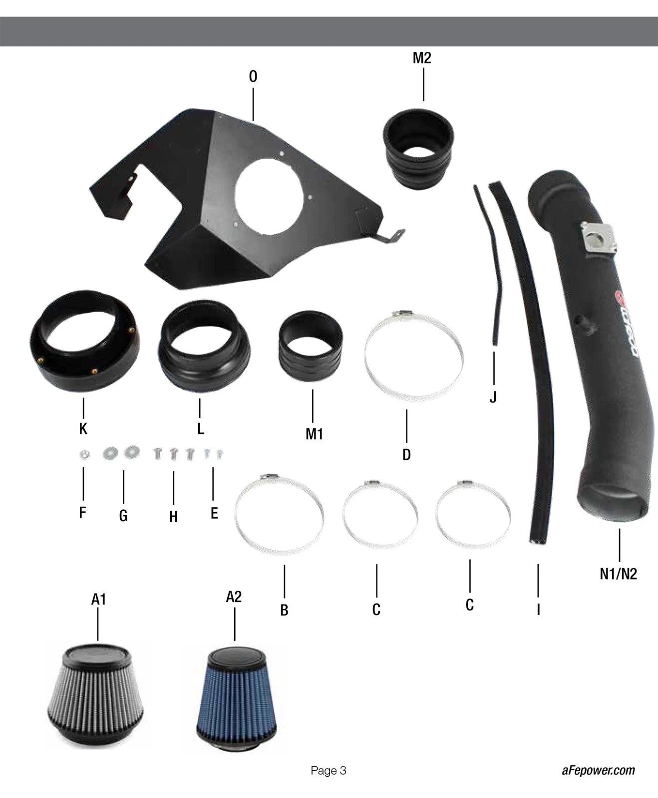 aFe Takeda Stage-2 Pro 5R Cold Air Intake | Lexus RC 350 3.5L (15-17) (TR-2015B-1R)
