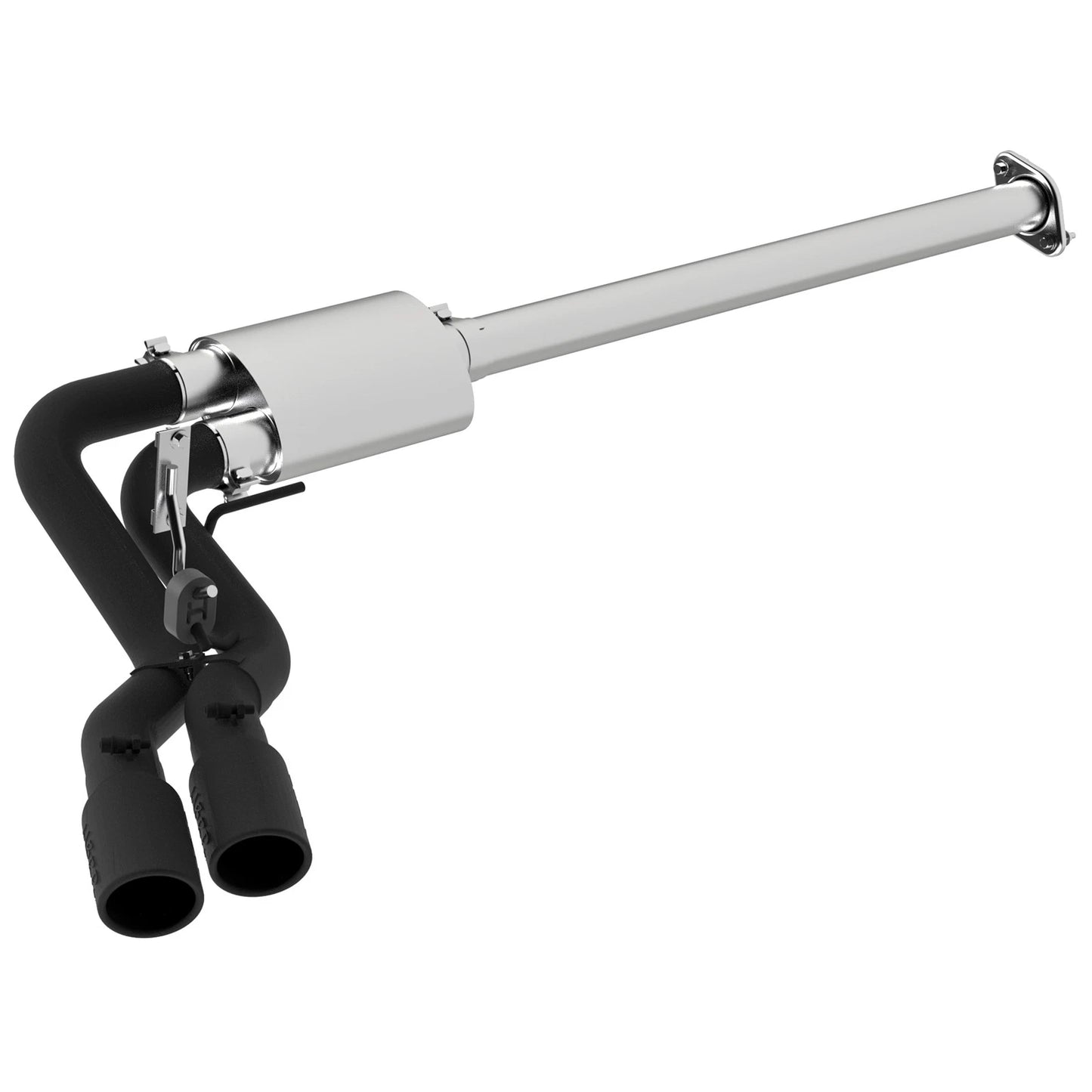 MBRP 3in Cat-Back Pre-Axle D&S Single Side Exhaust | Ford F-150 15-20 (S5260BLK) (S5260BLK)