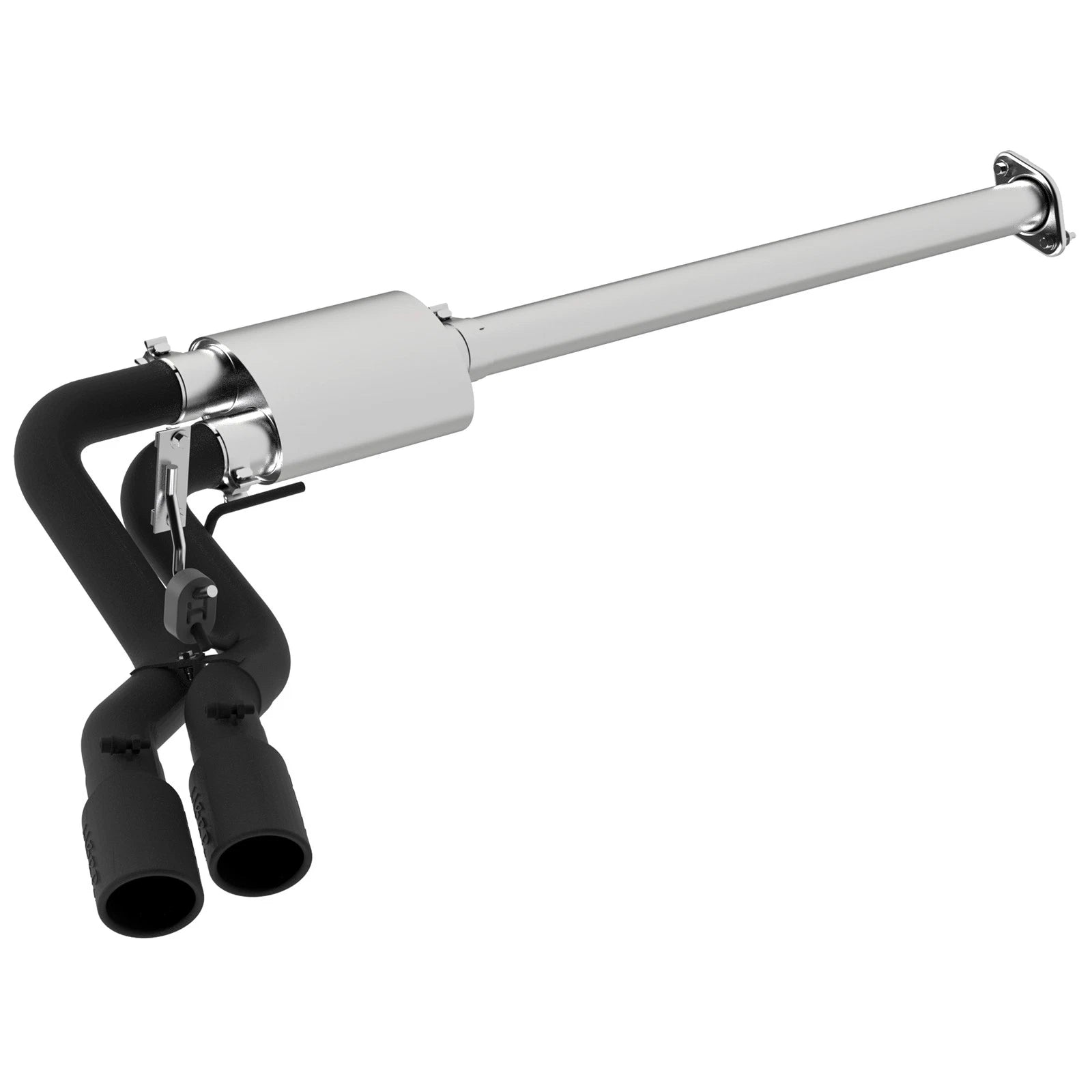 MBRP 3in Cat-Back Pre-Axle D&S Single Side Exhaust | Ford F-150 15-20 (S5260BLK) (S5260BLK)