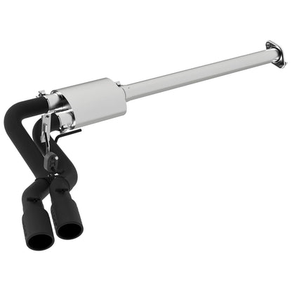 MBRP 3in Cat-Back Pre-Axle D&S Single Side Exhaust | Ford F-150 15-20 (S5260BLK) (S5260BLK)