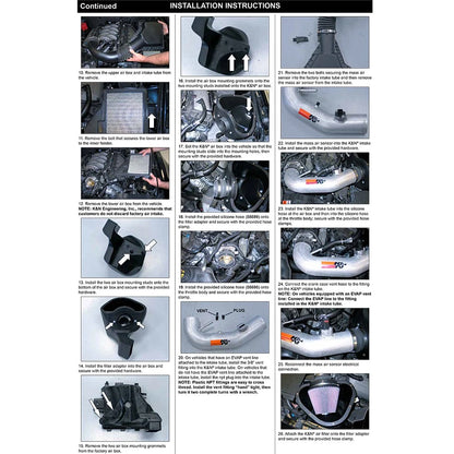 K&N 11-13 Ford Mustang GT 5.0L V8 Typhoon Performance Intake | Ford Mustang (11-13) (69-3527TP)