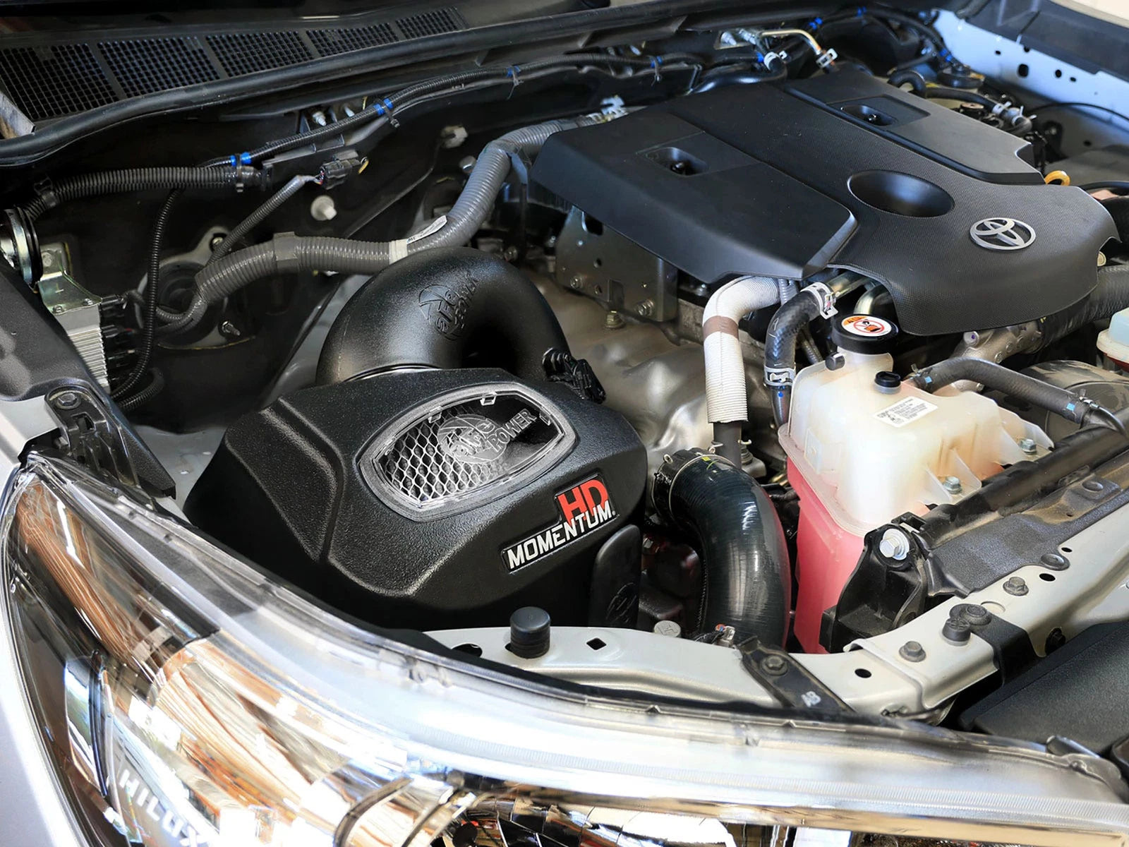 aFe 15-20 Toyota Hilux L4-2.8L (td) Momentum HD Cold Air Intake System w/ Pro Dry S Media