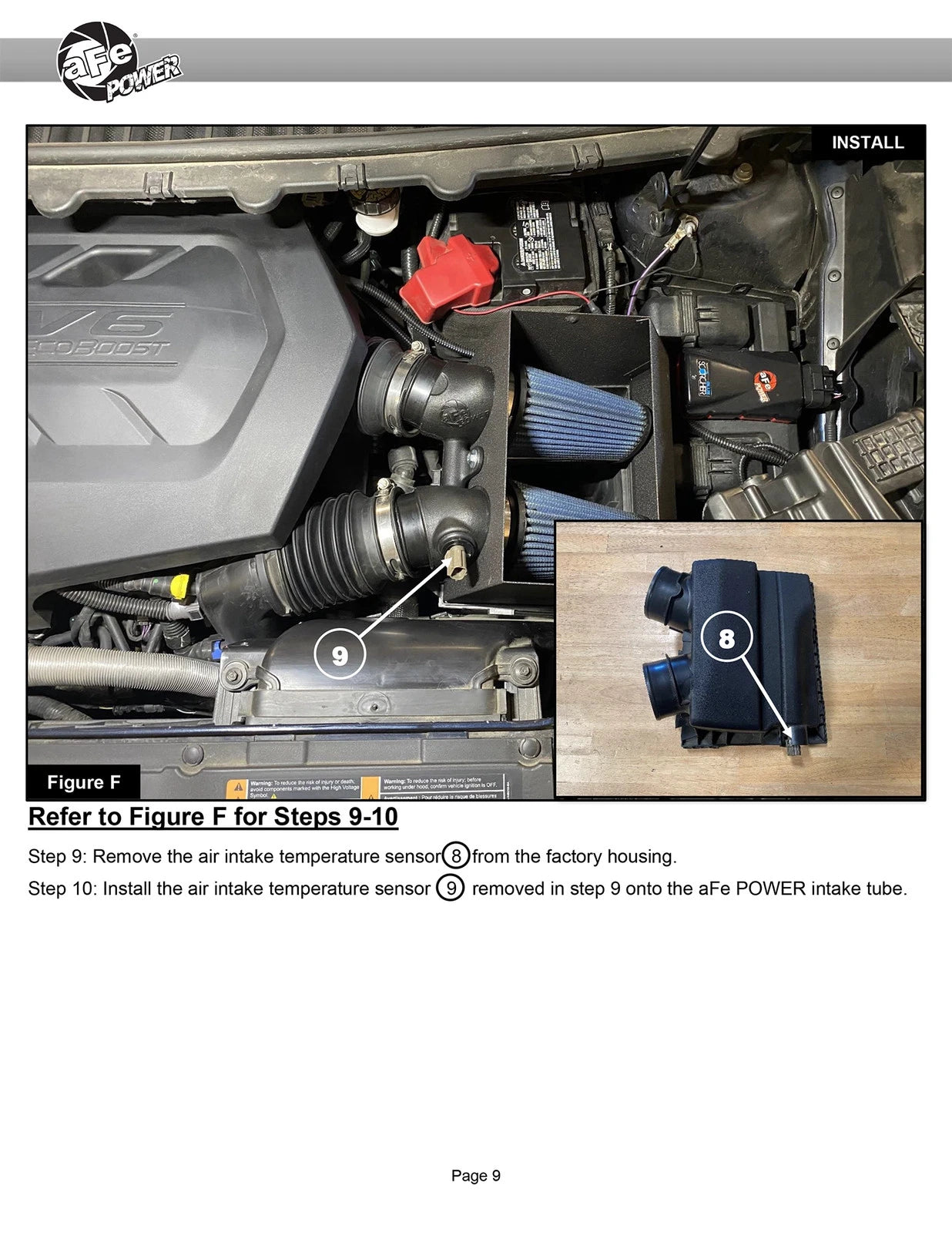 aFe Rapid Induction Cold Air Intake w/ Pro 5R Filter | Ford Edge V6 2.7L (19-20) (52-10003R)
