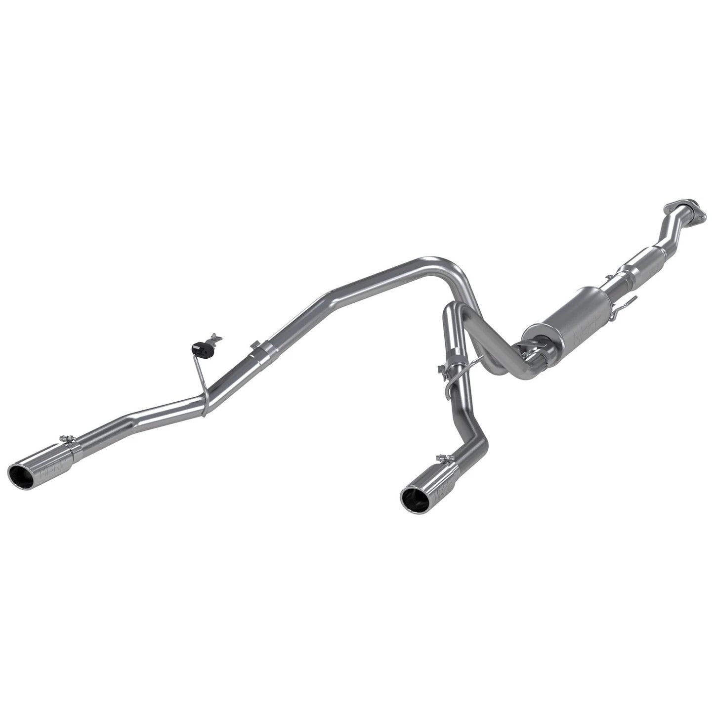 MBRP 3in Aluminized Cat Back Dual Split Rear Exit Exhaust | Ford F-150 5.0L V8 (11) (S5234AL)