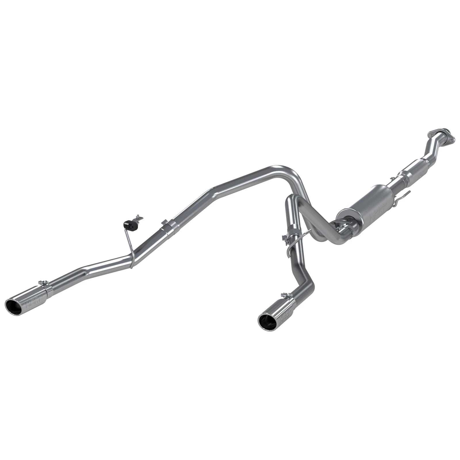 MBRP 3in Aluminized Cat Back Dual Split Rear Exit Exhaust | Ford F-150 5.0L V8 (11) (S5234AL)