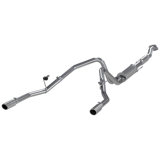 MBRP 3in Aluminized Cat Back Dual Split Rear Exit Exhaust | Ford F-150 5.0L V8 (11) (S5234AL)