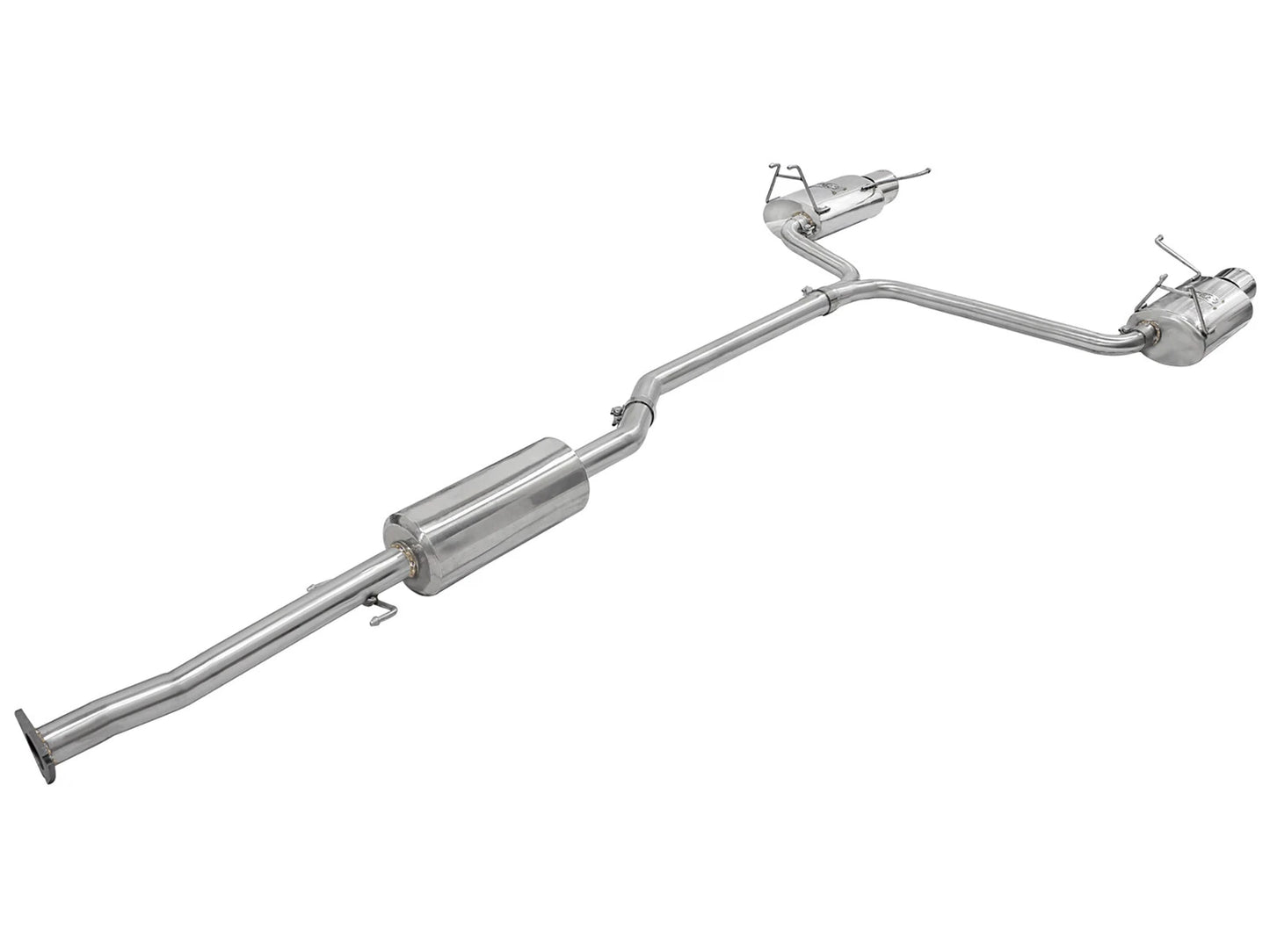 aFe Takeda 2.25in to 2in SS Cat-Back | Honda Accord V6 (08-12) (49-36612)