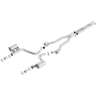 Borla Cat-Back Exhaust System - ATAK | 2015-2020 Dodge Charger Automatic 6.2L (140667)