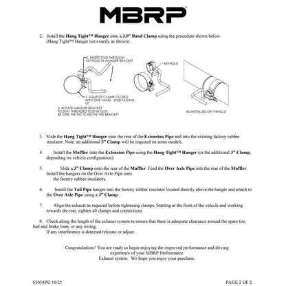 MBRP 3in. AL P Series Cat-Back Single Side Exhaust | Chevrolet/GMC 1500 4.8L/5.3L (09-13) (S5054P)