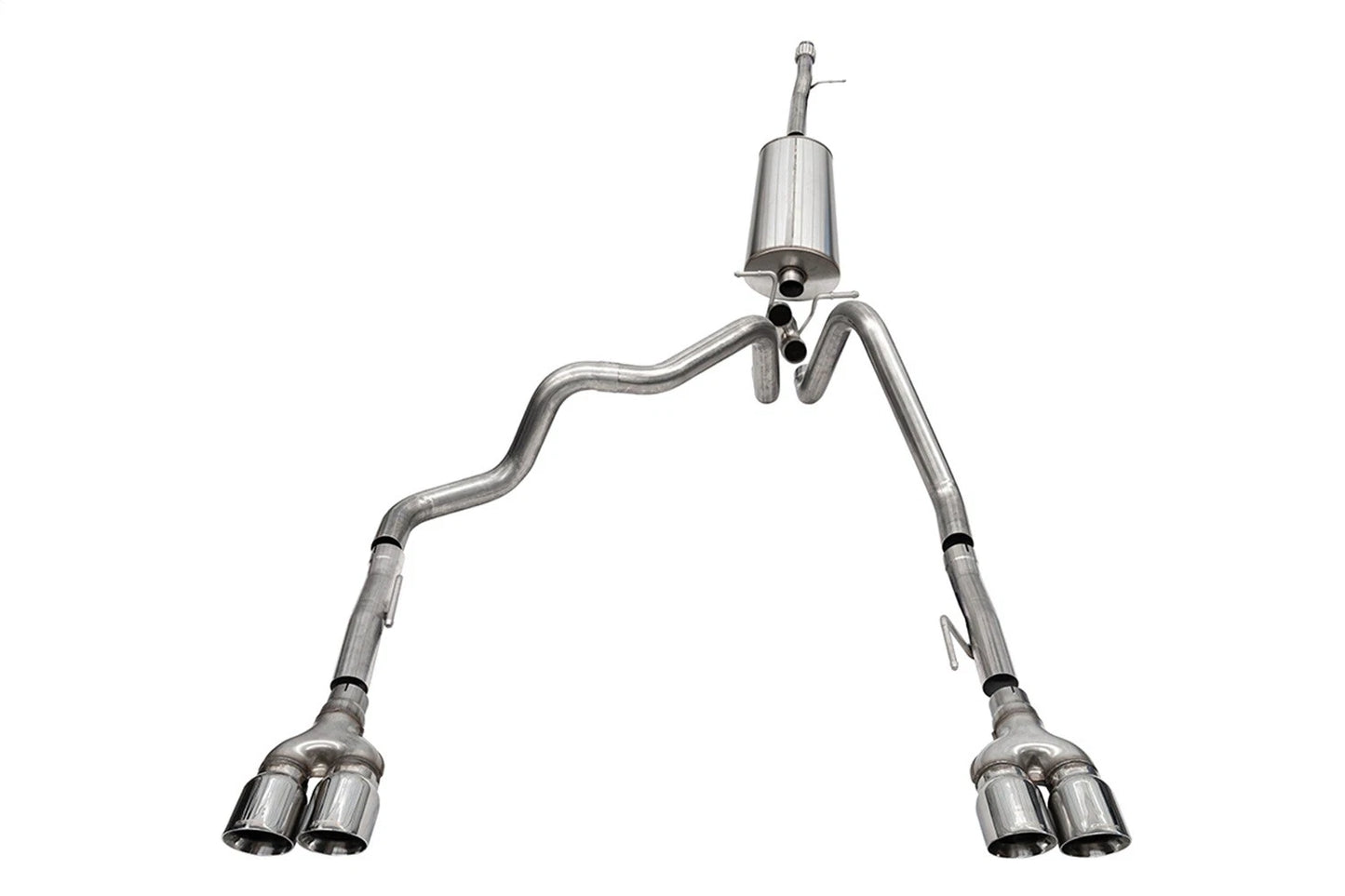 CORSA Sport / 3.0 in Cat-Back DRE Twin 4.0 in | Silverado/Sierra 19-25 5.3L (21199BPC)