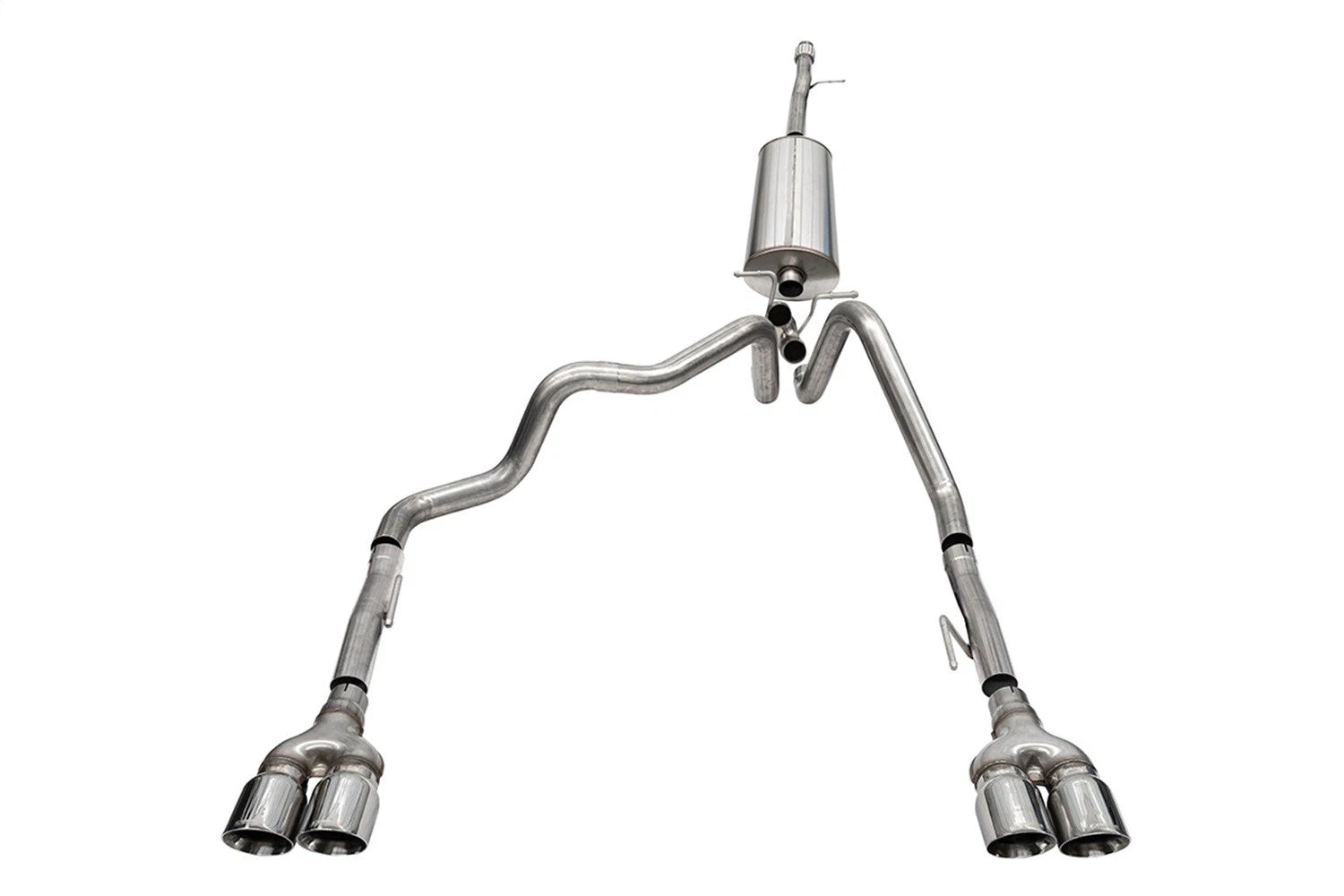 CORSA Sport / 3.0 in Cat-Back DRE Twin 4.0 in | Silverado/Sierra 19-25 5.3L (21199BPC)