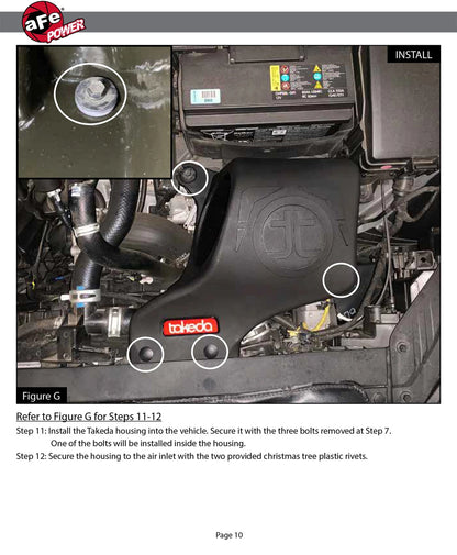 aFe Takeda Momentum Cold Air Intake w/ Pro DRY S Filter | Hyundai Elantra Sport L4 1.6T (17-20) (56-70005D)